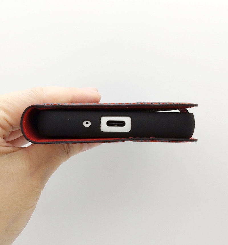 Xperia 10 VI Like standard �Ѿ׷� ��Ģ���쥶�������� ����ץ� �ޥ��ͥå� �֥�å�/��å� RT-RXP10M6ELC1/BR
