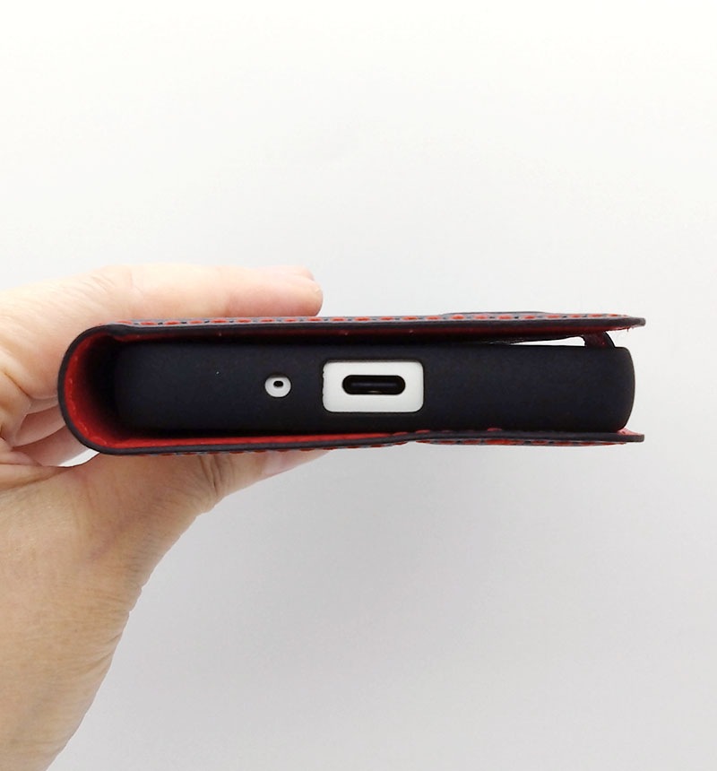 Xperia 10 VI Like standard �Ѿ׷� ��Ģ���쥶�������� ����ץ� �ޥ��ͥå� �֥�å�/��å� RT-RXP10M6ELC1/BR