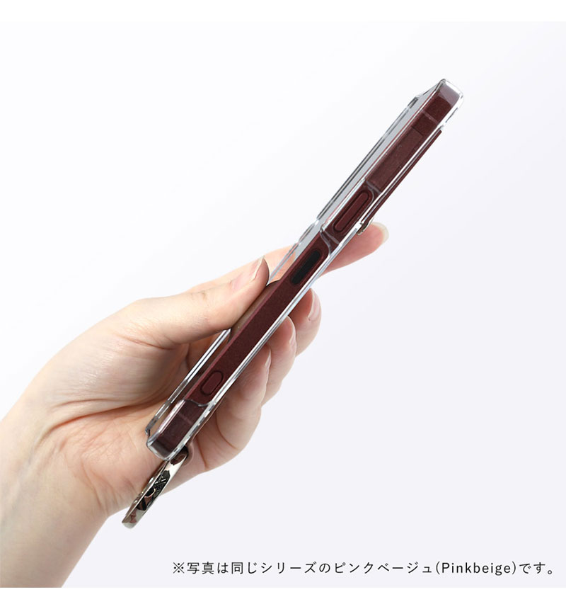 Xperia 1 VIII ���ꥢ������ �ܳ� ���ɥꥢ�쥶�� �ϥ�ɥ٥���դ� ���̥����� �ѡ��ץ� 100062351-1190-019-purple