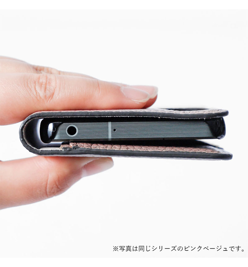 Xperia 1 VII �ܳ� ���ɥꥢ�쥶�� ��Ģ�������� �饤�ȥԥ� 100061917-1067-016-lightpink