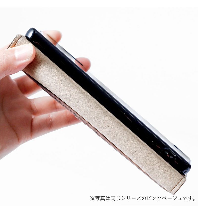 Xperia 1 VII �ܳ� ���ɥꥢ�쥶�� ��Ģ�������� �饤�ȥԥ� 100061917-1067-016-lightpink