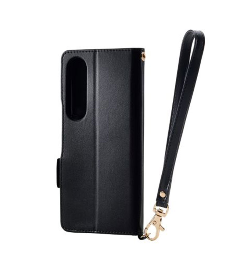 Xperia 1 VII ���եȥ쥶�������� ������ �Ѿ׷� �ϥ�ɥ��ȥ�å��� �֥�å� PM-X251PLFY4BK