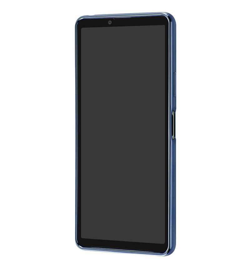 Xperia 10 IV TPU���եȥ����� �᥿��å��ե졼�� �֥롼 RT-RXP10M4HT2/AM
