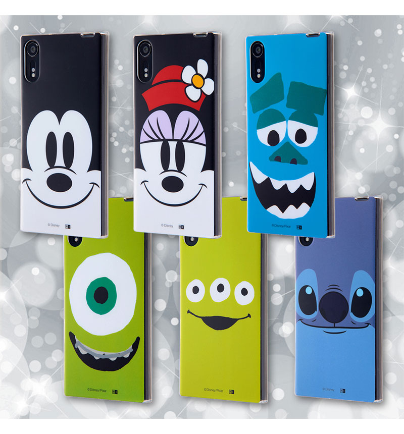 ディズニーキャラクター ケース込み セット売り Xperia XZs ディズニーキャラクター/TPUソフトケース クローズ