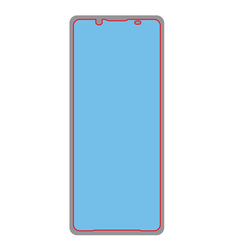 TOUGH GLASS 3D for Xperia 1 III��Xperia PRO-I �֥롼�饤�ȥ��å� �֥롼�饤�ȥ��å� DG-XP1M33DB3DF