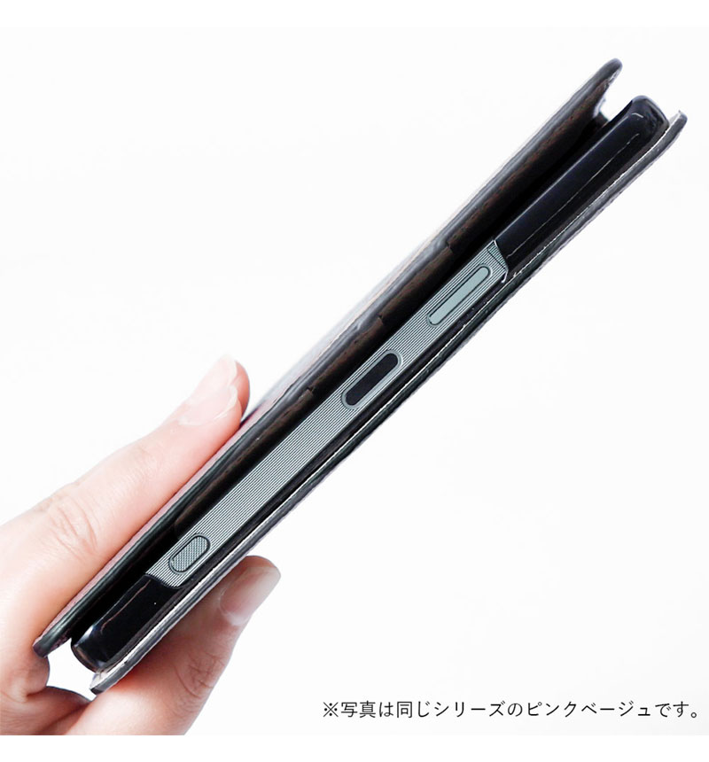 Xperia 1 VII �ܳ� ���ɥꥢ�쥶�� ��Ģ�������� �٥꡼ 100061917-1067-018-berry