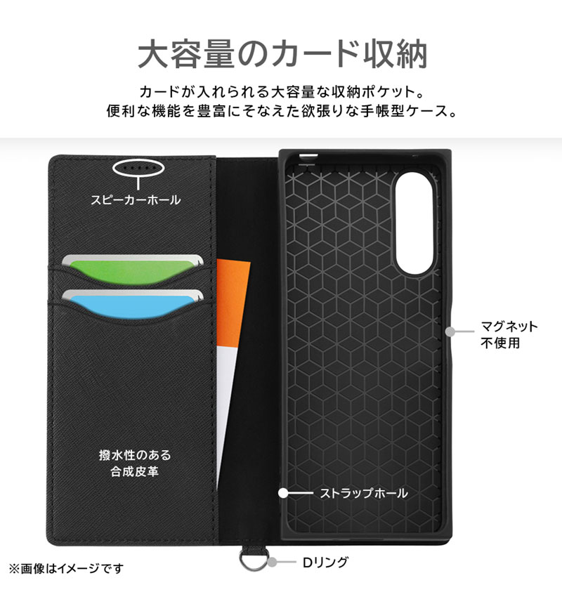 Xperia 10 V �Ѿ׷� ��Ģ���쥶�������� KAKU Durable �֥롼/�饤�ȥ��졼 IN-RXP10M5TBC9/AGR