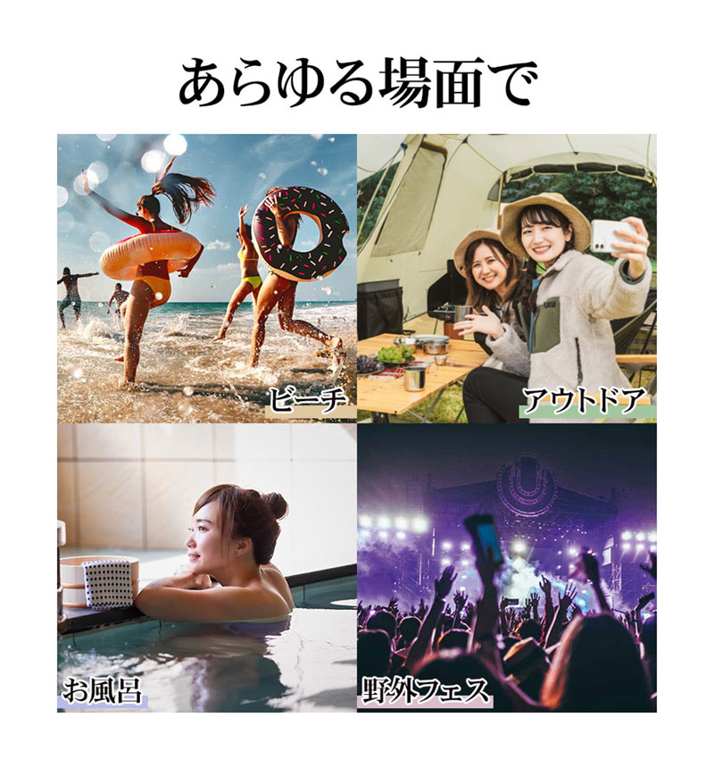 ���ޡ��ȥե��� �ɿ奱���� IP68 �ͥå����ȥ�å� ���ꥢ �������饫�顼 �ɿ� �ۥ磻�� RFRWPF08WH