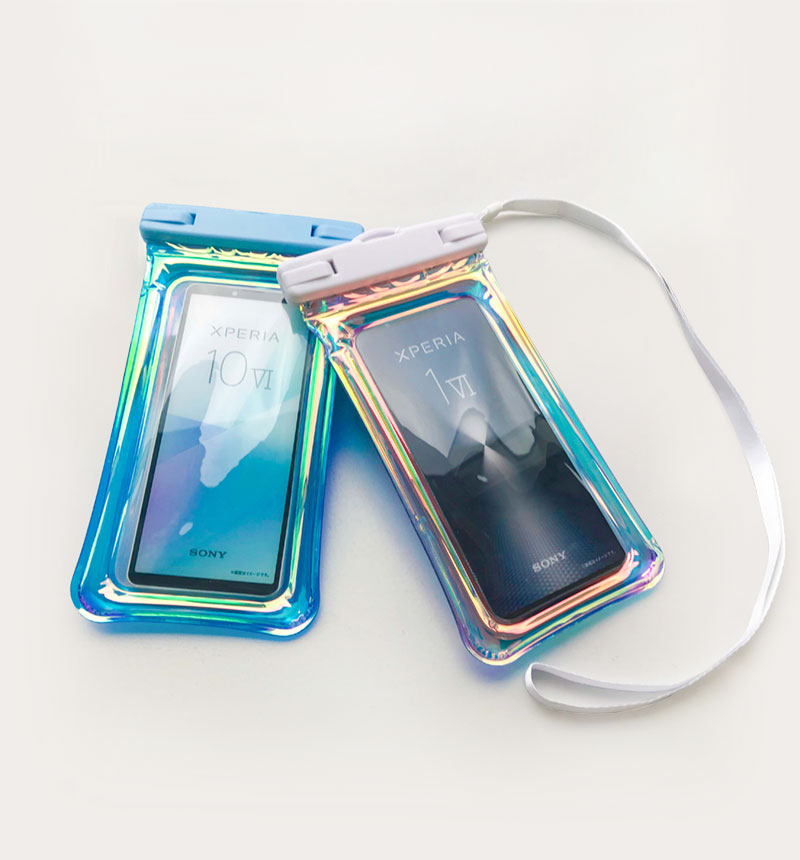 ���ޡ��ȥե��� �ɿ奱���� IP68 �ͥå����ȥ�å� ���ꥢ �������饫�顼 �ɿ� �ۥ磻�� RFRWPF08WH