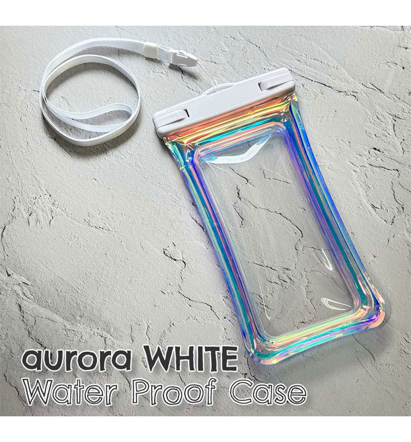 ���ޡ��ȥե��� �ɿ奱���� IP68 �ͥå����ȥ�å� ���ꥢ �������饫�顼 �ɿ� �ۥ磻�� RFRWPF08WH