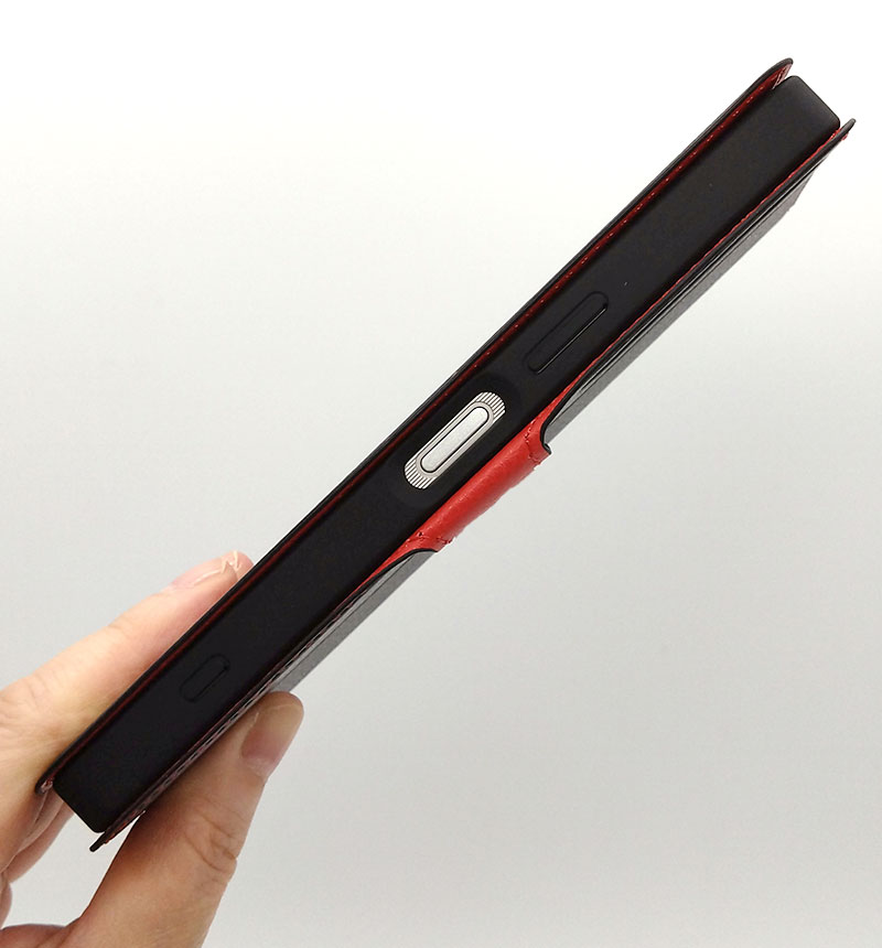 Xperia 1 V �Ѿ׷� ��Ģ���쥶�������� ����ץ� �ޥ��ͥå� �֥�å�/��å� RT-RXP1M5ELC1/BR