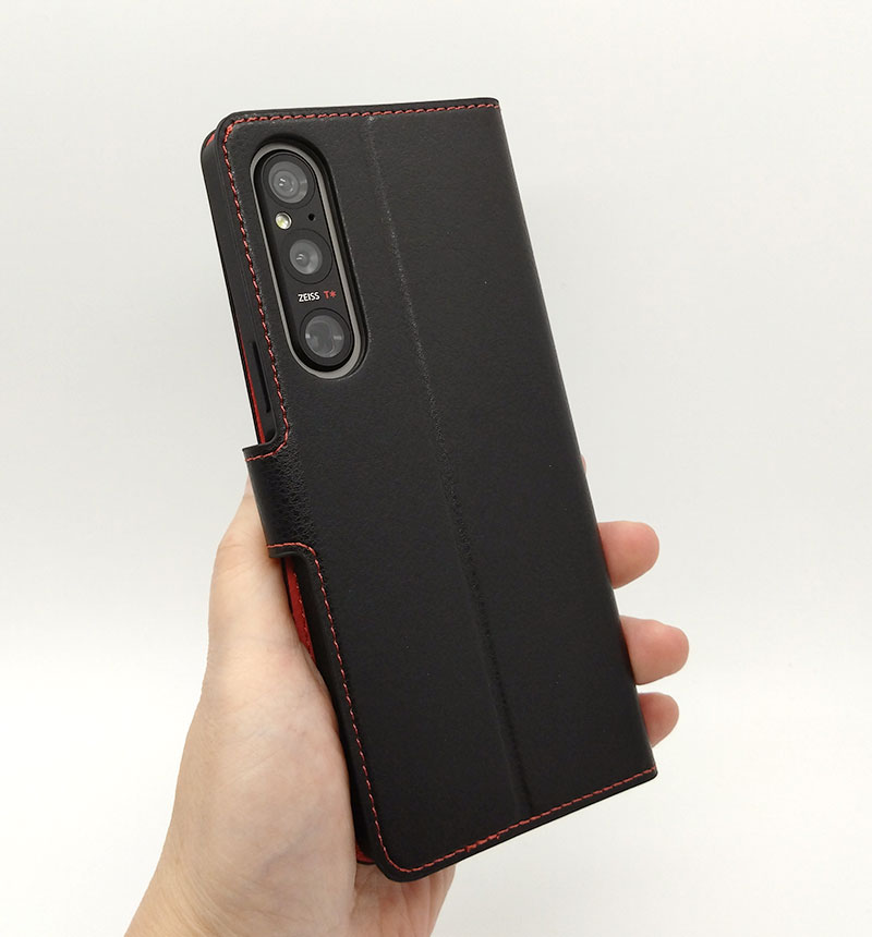 Xperia 1 V �Ѿ׷� ��Ģ���쥶�������� ����ץ� �ޥ��ͥå� �֥�å�/��å� RT-RXP1M5ELC1/BR