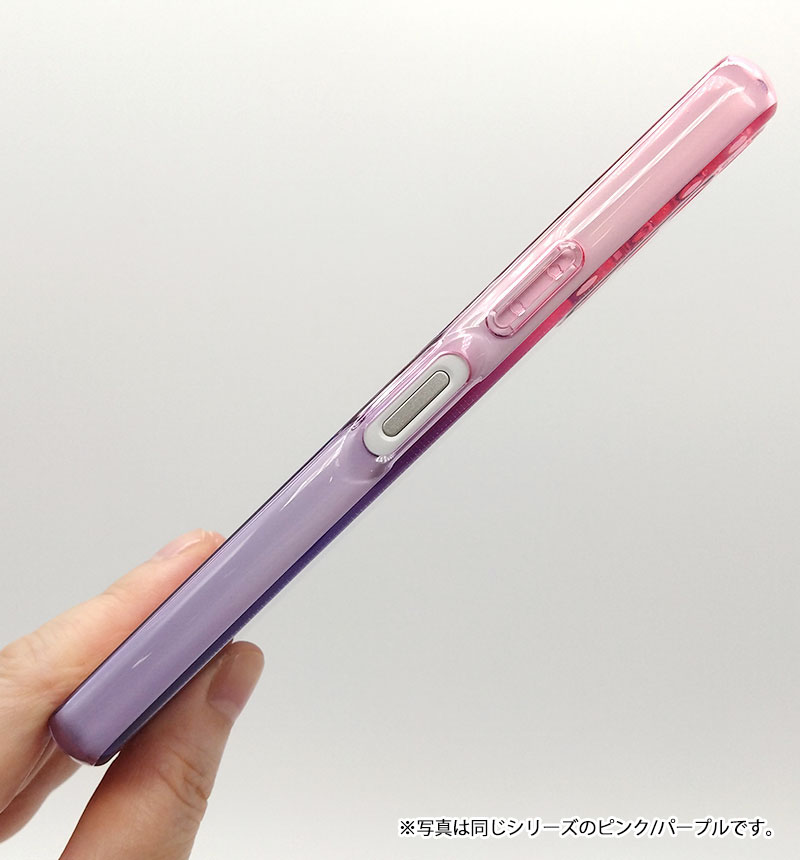 Xperia 10 V 耐衝撃 TPUソフトケース グラデーション GREA ブルー