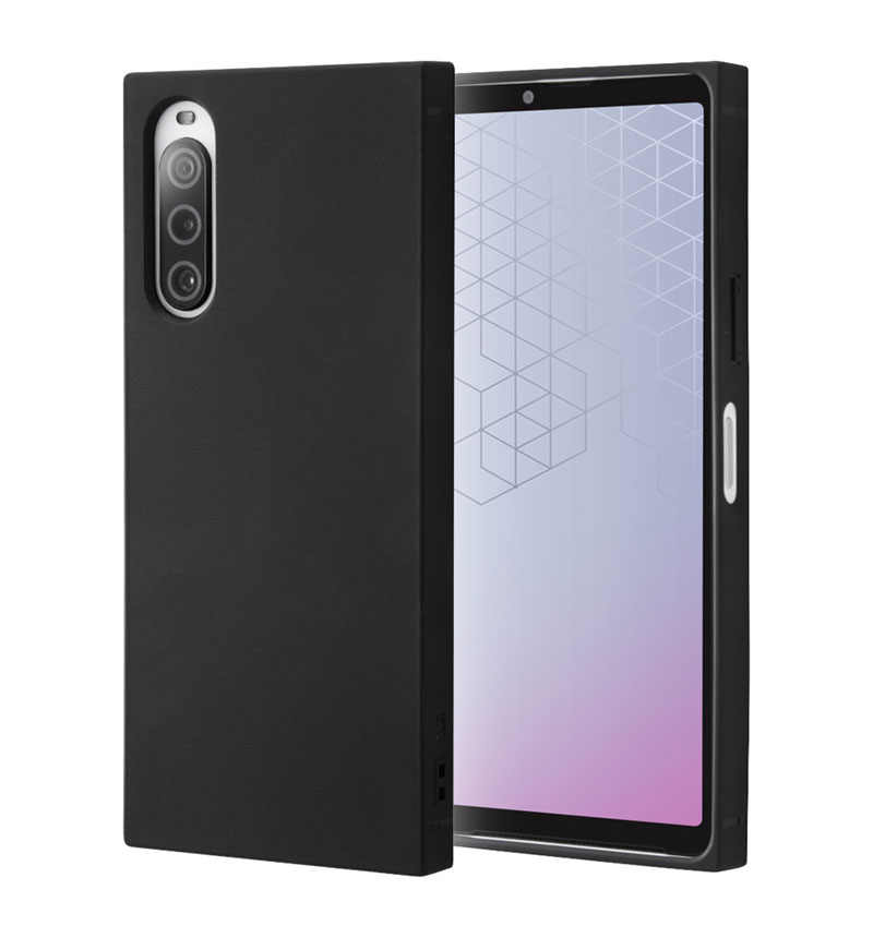 Xperia 10 V �Ѿ׷⥽�եȥ����� KAKU �ޥå�/�֥�å� IN-RXP10M5TK1/B