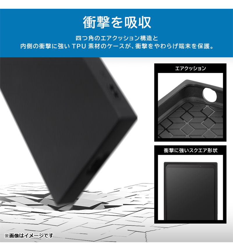 Xperia 10 V �Ѿ׷⥽�եȥ����� KAKU �ޥå�/�֥�å� IN-RXP10M5TK1/B