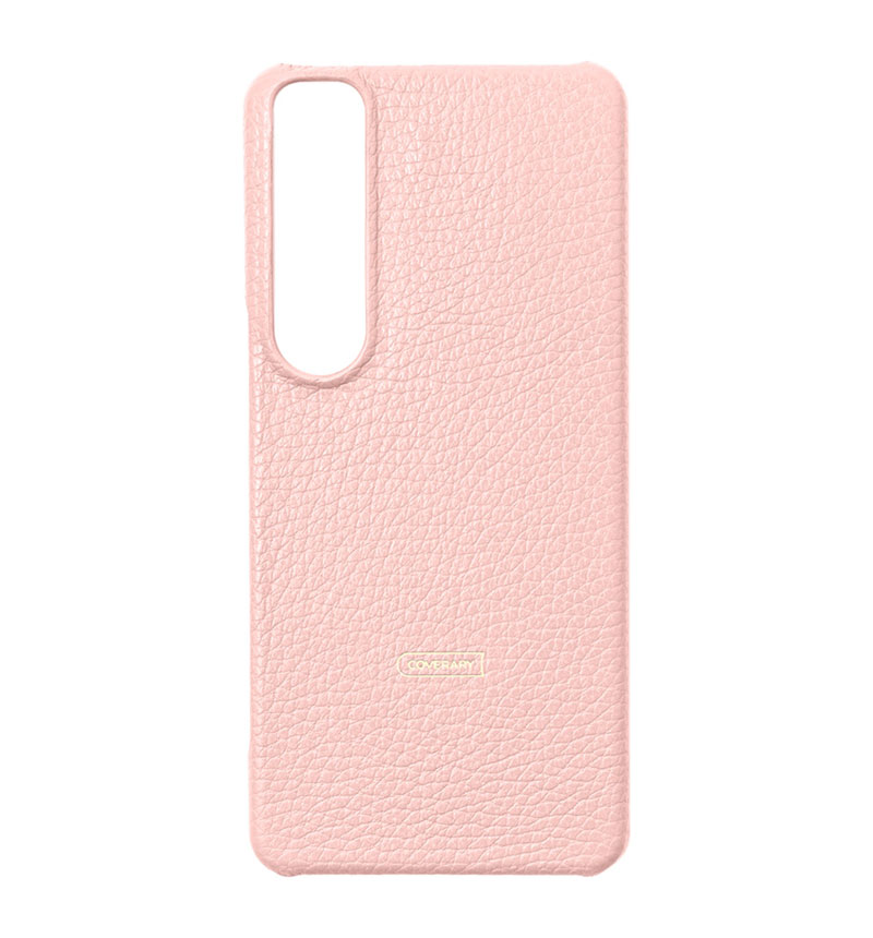 Xperia 1 VI �ܳ� ���ɥꥢ�쥶�� ���̥����� �饤�ȥԥ� 100061905-978-016-lightpink