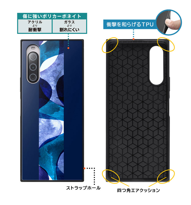 Xperia 10 V �Ѿ׷�ϥ��֥�åɥ����� KAKU �����˥å�2 INQ-CXP10M5K3TB/ET2