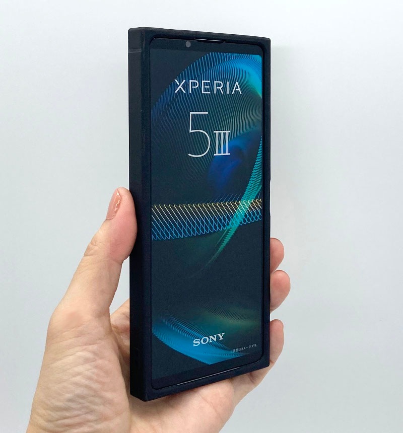 Xperia 5 III �Ѿ׷�ϥ��֥�åɥ����� KAKU �ѡ��ץ� INQ-RXP5M3K3TB/V