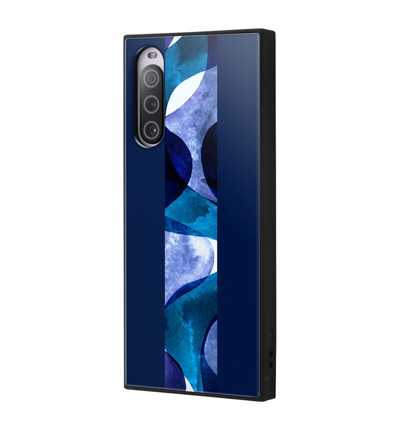 Xperia 10 V �Ѿ׷�ϥ��֥�åɥ����� KAKU ���ȥ饤��/�֥롼 INQ-CXP10M5K3TB/SP3