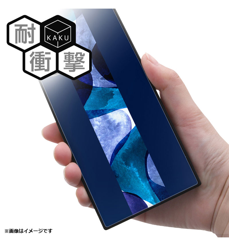 Xperia 10 V �Ѿ׷�ϥ��֥�åɥ����� KAKU ���ȥ饤��/�֥롼 INQ-CXP10M5K3TB/SP3