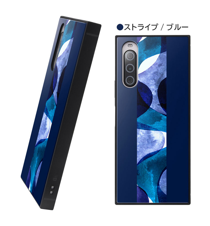 Xperia 10 V �Ѿ׷�ϥ��֥�åɥ����� KAKU ���ȥ饤��/�֥롼 INQ-CXP10M5K3TB/SP3