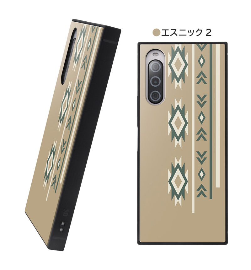 Xperia 10 V �Ѿ׷�ϥ��֥�åɥ����� KAKU ���ȥ饤��/�֥롼 INQ-CXP10M5K3TB/SP3