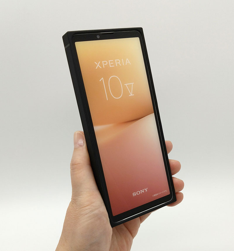 Xperia 10 V �Ѿ׷�ϥ��֥�åɥ����� KAKU ���ȥ饤��/�֥롼 INQ-CXP10M5K3TB/SP3
