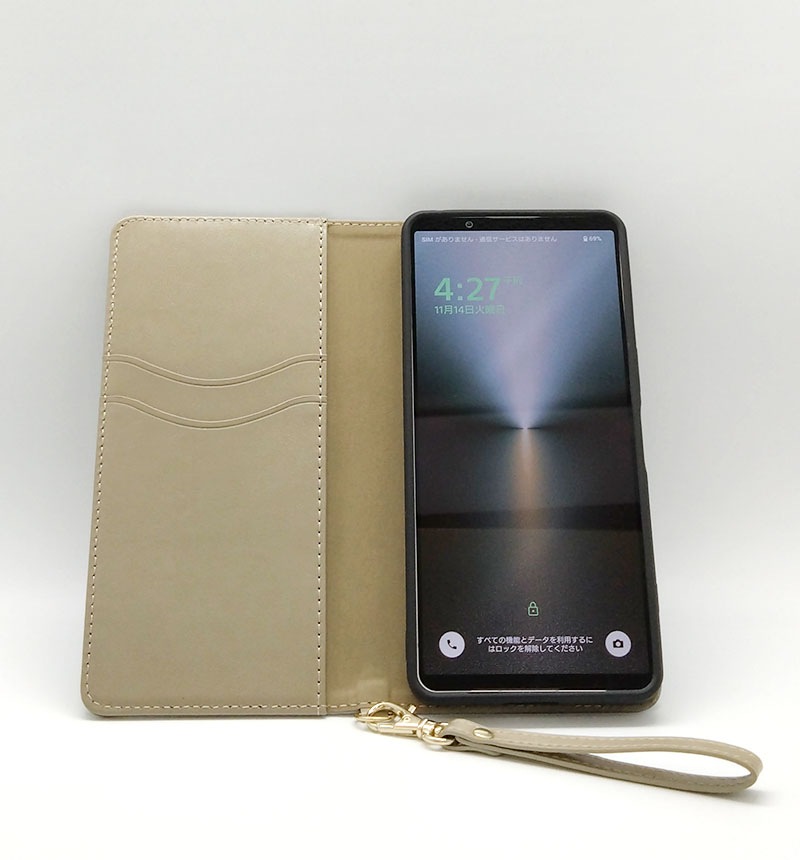 Xperia 1 VI �Ѿ׷� ��Ģ���쥶�������� Raffine ���졼 IN-RXP1M6DML1/GR