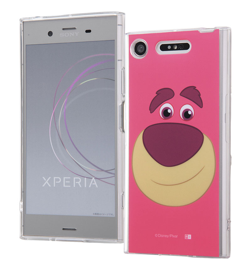 Xperia XZ1 �ǥ����ˡ����ԥ���������饯����/TPU���եȥ����� �����������å� ���åĥ� IN-RDXZ1H/LT