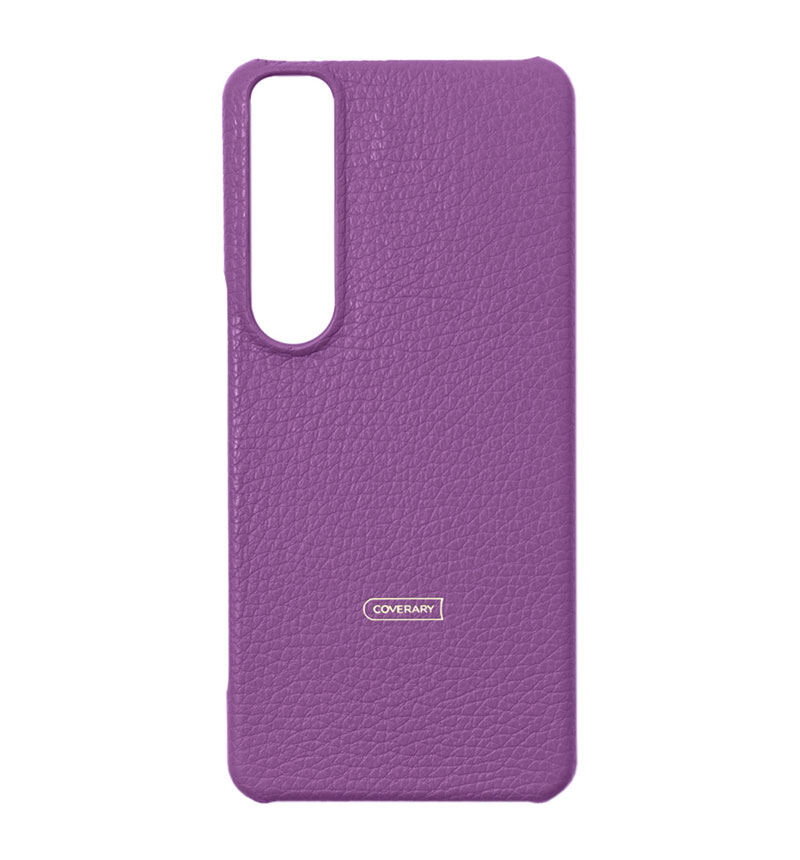 Xperia 1 VI �ܳ� ���ɥꥢ�쥶�� ���̥����� �ѡ��ץ� 100061905-978-019-purple