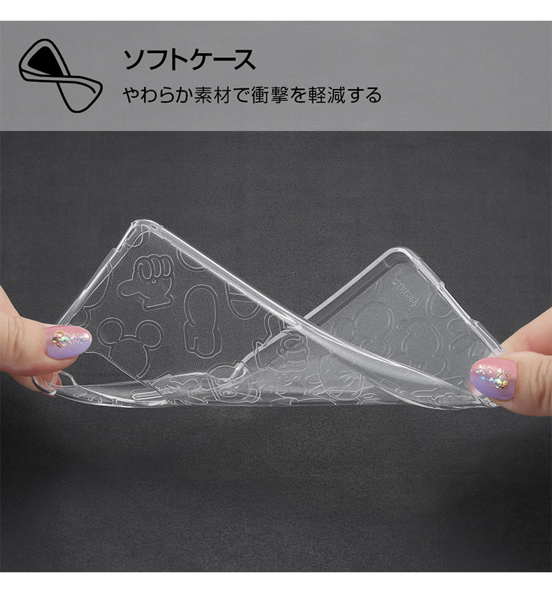 Xperia 10 II �إǥ����ˡ�����饯������/TPU���եȥ����� ���饭�� �ߥå��� RT-RDXP10A/MKM