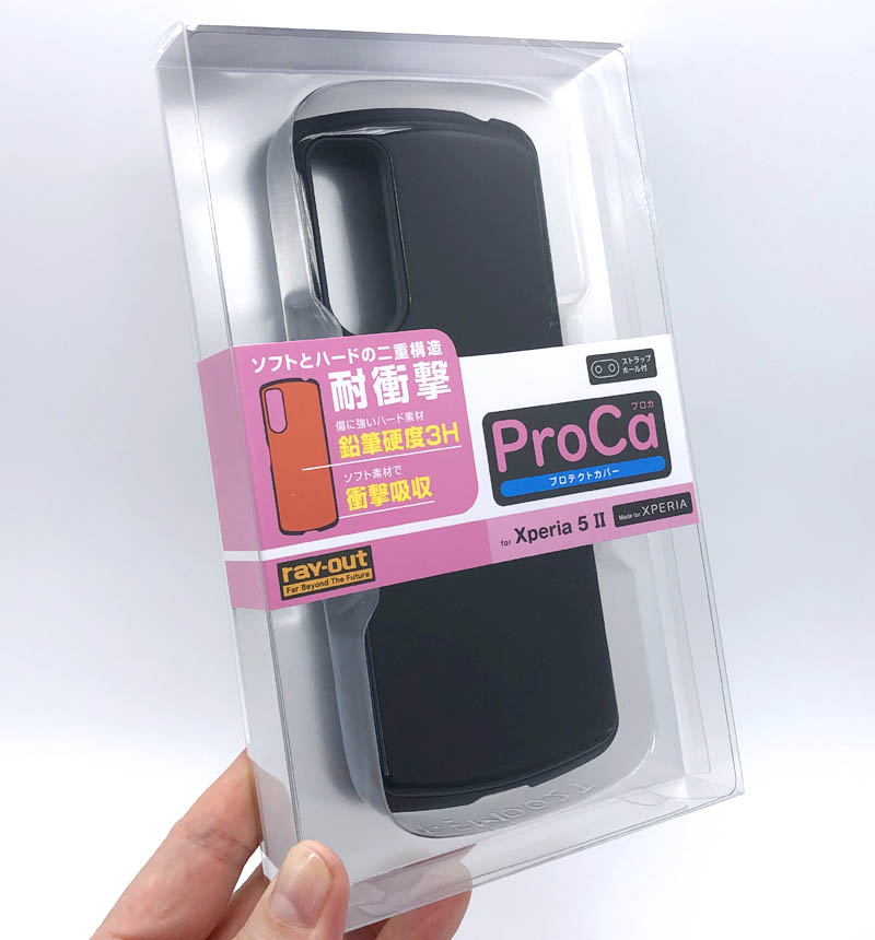 Xperia 5 II �Ѿ׷⥱���� ProCa �֥�å� RT-RXP5M2AC3/B