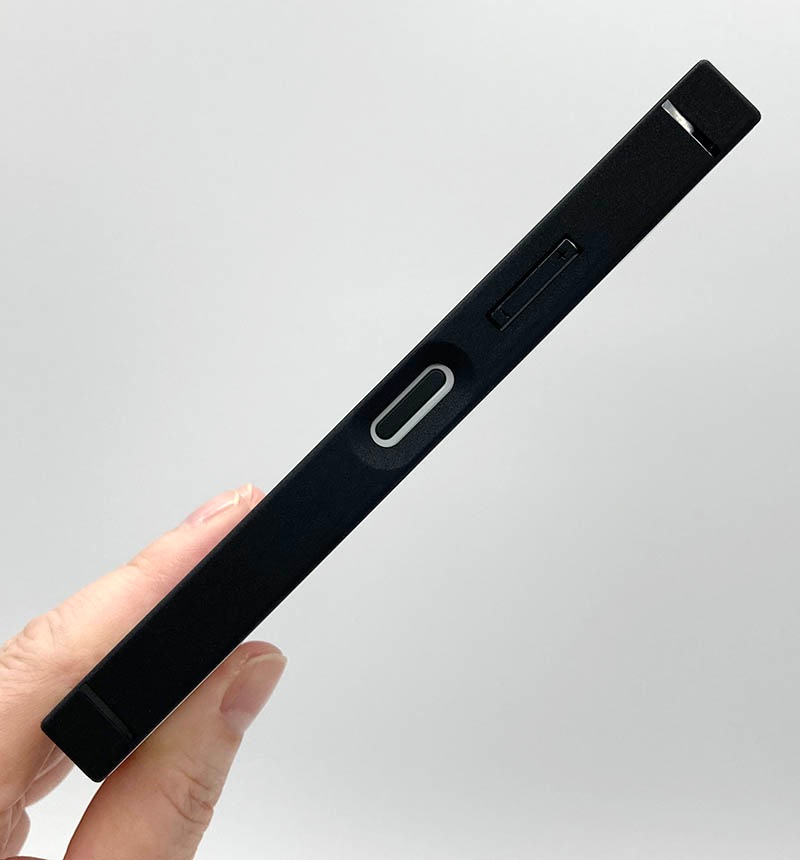 Xperia Ace III �Ѿ׷�ϥ��֥�åɥ����� KAKU �ۥ磻�� INQ-RXPAM3K3TB/W