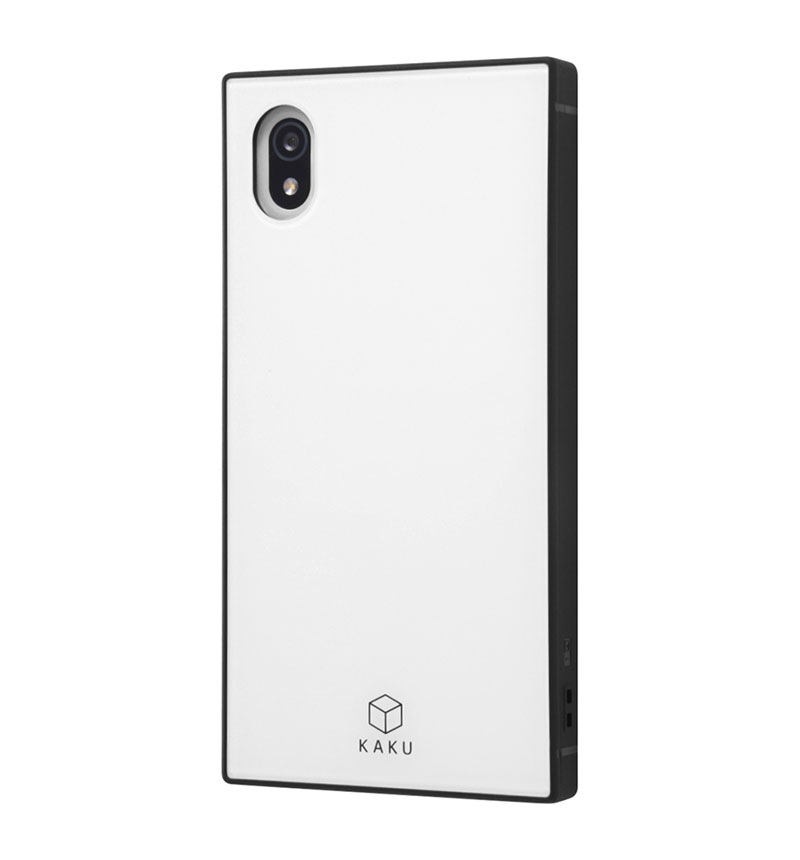 Xperia Ace III �Ѿ׷�ϥ��֥�åɥ����� KAKU �ۥ磻�� INQ-RXPAM3K3TB/W