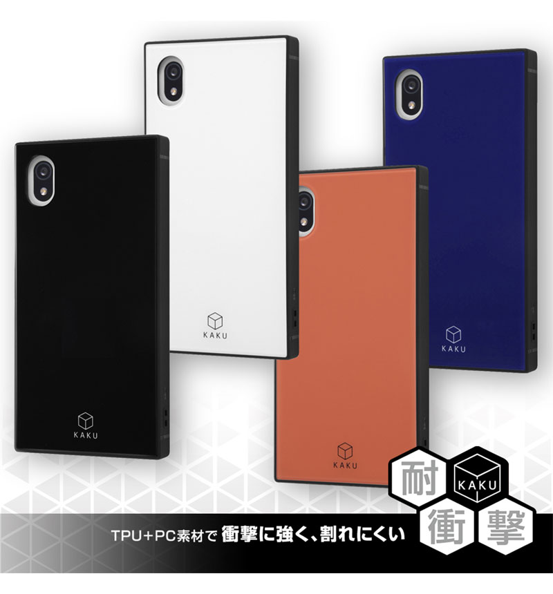 Xperia Ace III �Ѿ׷�ϥ��֥�åɥ����� KAKU �ۥ磻�� INQ-RXPAM3K3TB/W