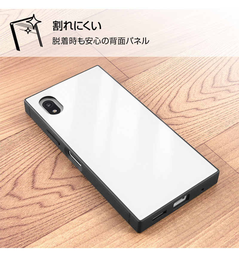 Xperia Ace III �Ѿ׷�ϥ��֥�åɥ����� KAKU �ۥ磻�� INQ-RXPAM3K3TB/W