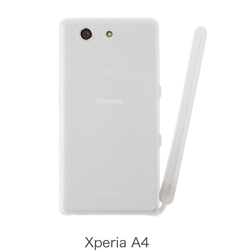 Xperia A4 Ķ�����ϡ��ɥ����� ���ꥢ�ۥ磻�� TR-UTXPA4-CL