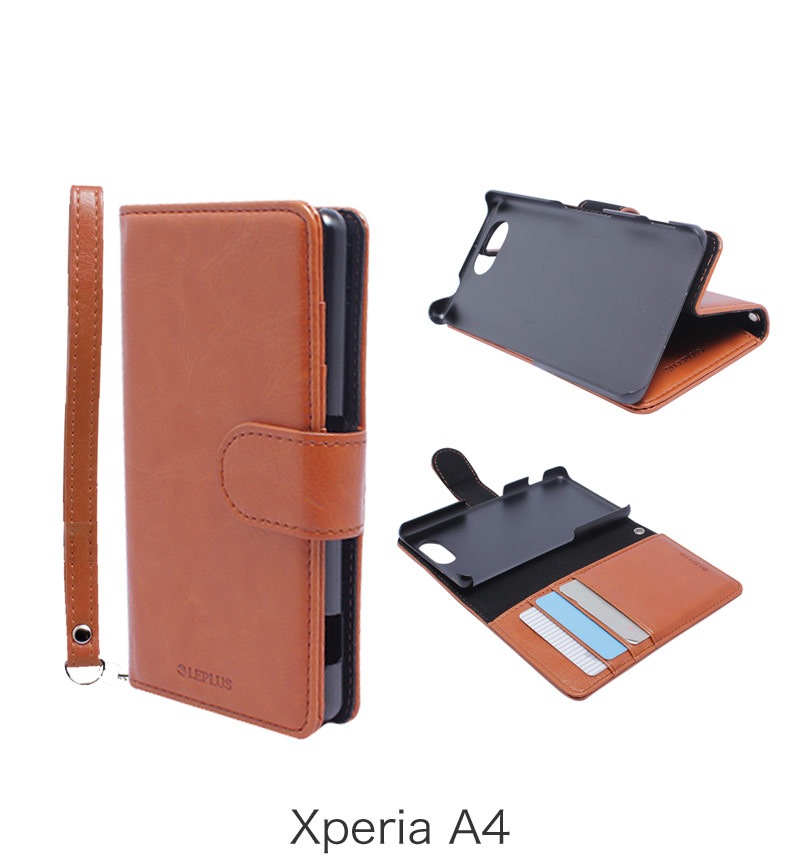 Xperia A4 �֥å�������PU�쥶����������BOOK A�ʥ������ˡ� ������ LP-SO04GLBACA