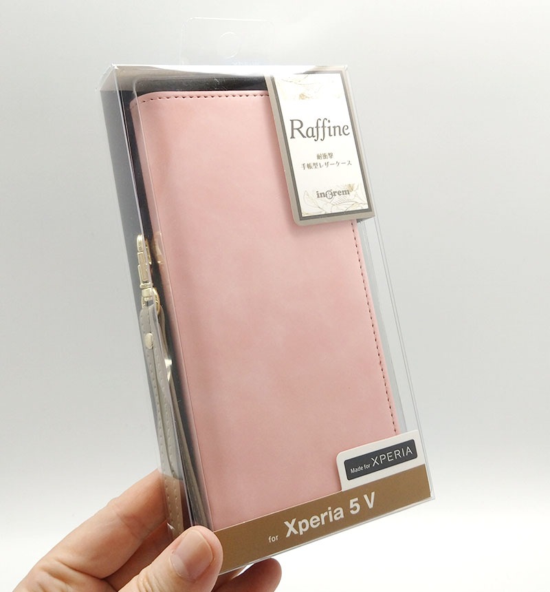 Xperia 5 V  �Ѿ׷� ��Ģ���쥶�������� Raffine �ԥ� IN-RXP5M5DML1/P