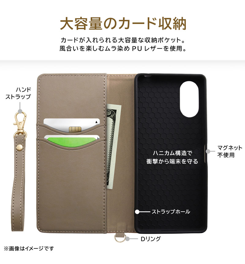 Xperia 5 V  �Ѿ׷� ��Ģ���쥶�������� Raffine �ԥ� IN-RXP5M5DML1/P