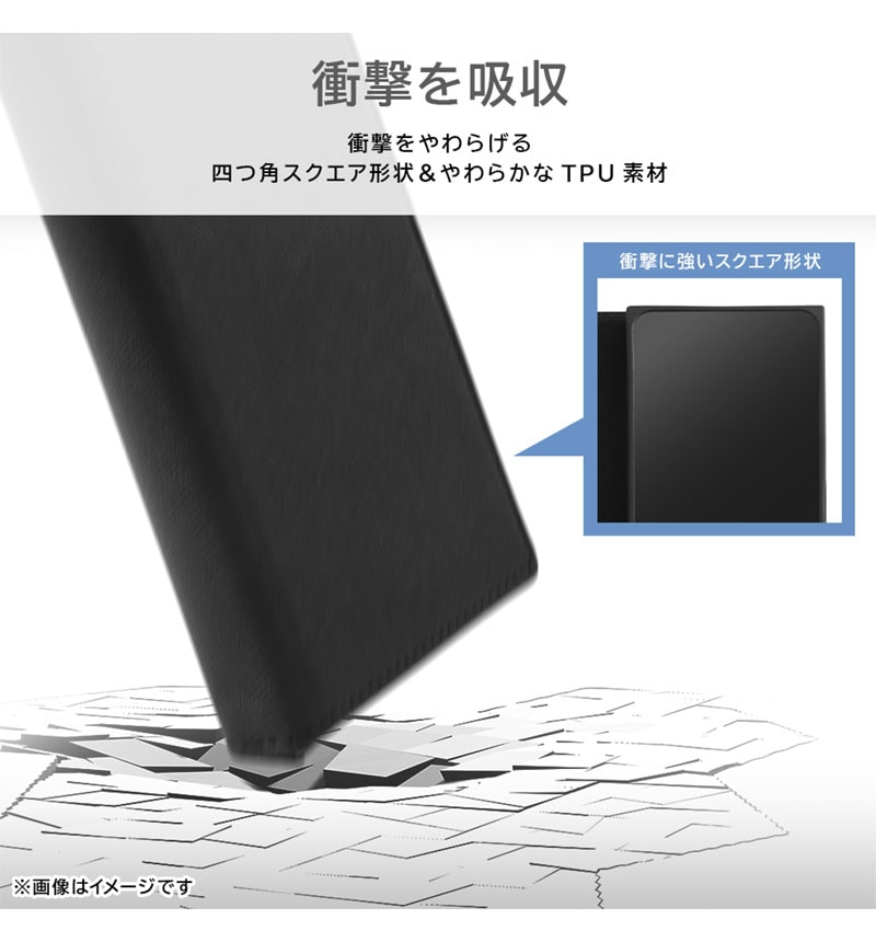 Xperia 1 VI �Ѿ׷� ��Ģ���쥶�������� KAKU Durable �֥롼/�饤�ȥ��졼 IN-RXP1M6TBC9/AGR