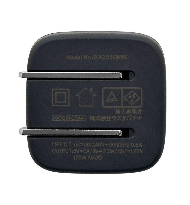 ���Ŵ� AC�����ץ��� AC���Ŵ� calon ������C PD �ѥ�ǥ�Х꡼ 20��å� ���󥻥�� USB Type-C 20W Power Delivery ���Ť�®�� �ޤꤿ���� ���㥳���륰�졼 iPhone ���ޥ� ���ޡ��ȥե��� ������ RACC20W05CGRY �饹���Хʥ� ���㥳���륰�졼 RACC20W05CGRY