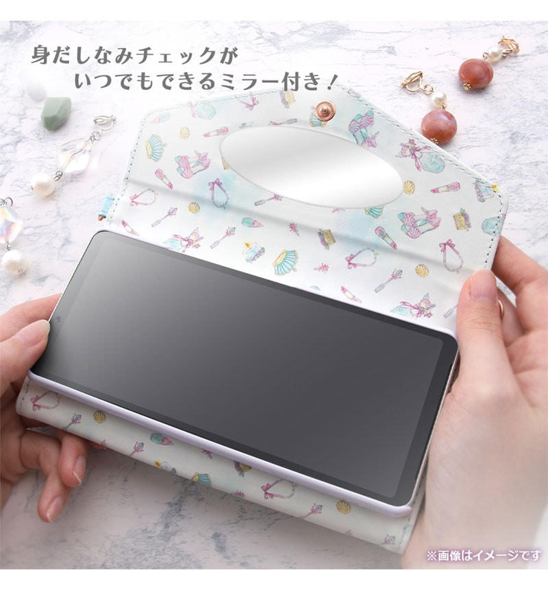 Xperia 10 V 『ディズニーキャラクタープリンセス』/手帳型レザー