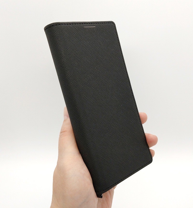Xperia 5 V  �Ѿ׷� ��Ģ���쥶�������� KAKU Durable �֥�å�/�֥�å� IN-RXP5M5TBC9/BB