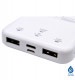 �饹���Хʥ� ���ޥ� ���֥�å� ��Х���Хåƥ꡼ 5000mAh 2.1A USB Type-C Type-A �ۥ磻�� 3��Ʊ������ RLI050M2A02WH �ۥ磻�� RLI050M2A02WH