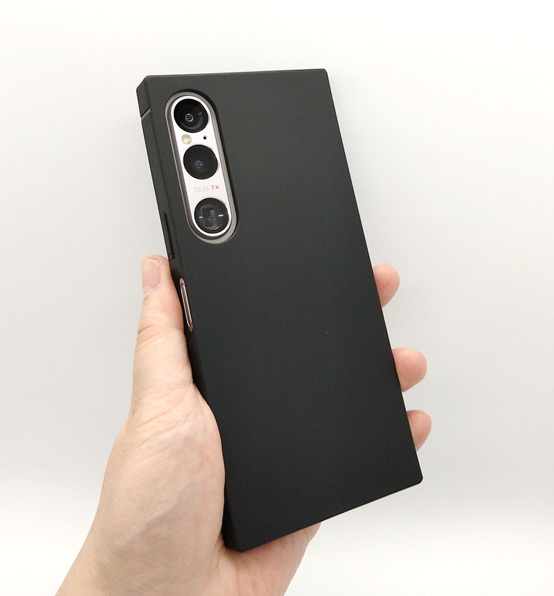 Xperia 1 VI �Ѿ׷� ���եȥ����� KAKU �ޥå�/�֥�å� IN-RXP1M6TK1/B