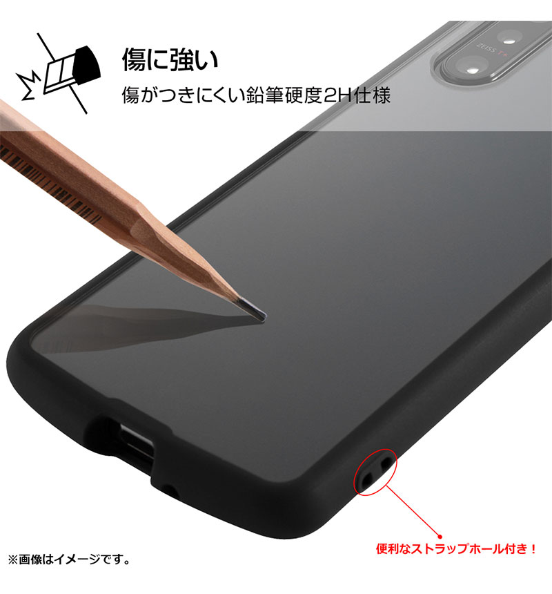 セール 10%OFF】Xperia 5 II 耐衝撃ハイブリッドケース Puffull クリア