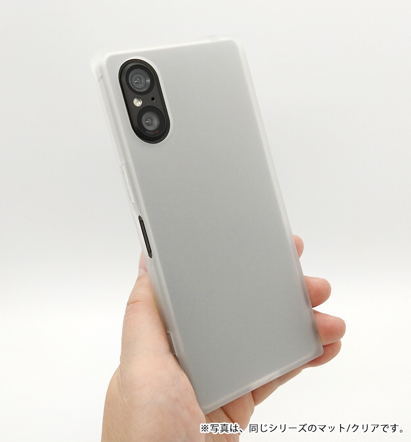 Xperia 5 V  �Ѿ׷� ���եȥ����� KAKU �ޥå�/�֥�å� IN-RXP5M5TK1/B