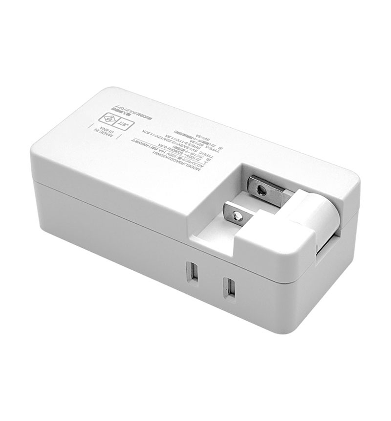 ���Ŵ� AC�����ץ��� AC���Ŵ�  USB�ݡ��� ������C USB Type-C PD �ѥ�ǥ�Х꡼ 20��å� 3���󥻥�� ������A USB Type-A 2�ĸ� 15W �ۥ磻�� iPhone Android R3ACC2A20W01WH �ۥ磻�� R3ACC2A20W01WH