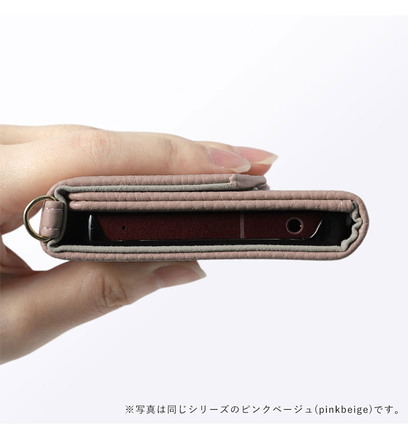 Xperia 1 VIII ����������쥶�� �����ޤ� ������å׷� ���ȥ�å��� ��Ģ�������� �ԥ� 100062571-1190-pink